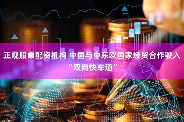 正规股票配资机构 中国与中东欧国家经贸合作驶入“双向快车道”