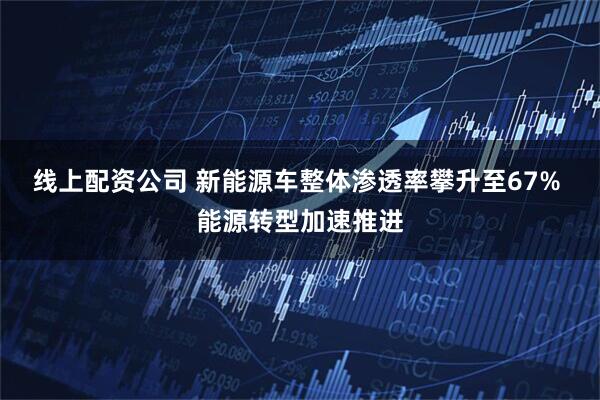 线上配资公司 新能源车整体渗透率攀升至67% 能源转型加速推进